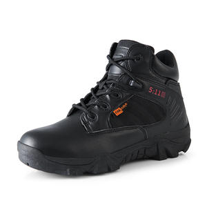 Haute qualité respirant fermeture éclair latérale Combat Trekking formation Camping chaussures de plein air randonnée botte tactique imperméable - Product Image 3