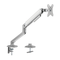 Support d'écran d'ordinateur à ressort simple économique LDT63-C012 17-32 pouces 9 kg avec gestion des câbles VESA