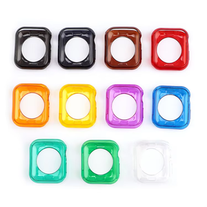 <span class=keywords><strong>Correa</strong></span> transparente para <span class=keywords><strong>reloj</strong></span> de pulsera, funda transparente para <span class=keywords><strong>Apple</strong></span> <span class=keywords><strong>Watch</strong></span> con funda de TPU - Product Image 4