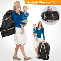 Usine Style personnalisé pliable réglable durable portail compatible porte-bébé sac à dos siège de voiture sac de voyage pour avion