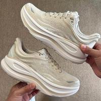 Vente flash : Chaussures de course pour hommes Hokas Bondi 9, baskets antidérapantes, respirantes et confortables, chaussures décontractées