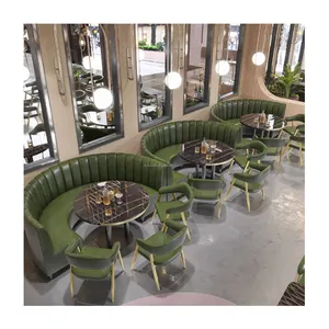 Café de restauration rapide industriel ensembles de restaurants en bois de chêne ensemble de table à manger 4 places table de café et ensembles de chaises pour restaurant