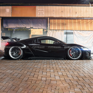 Fibre de carbone LB Style Bodykit Avant Lèvre Latérale Jupes Diffuseur Arrière pour <span class=keywords><strong>Acura</strong></span> <span class=keywords><strong>NSX</strong></span> (NC1) 2017-2021 Ailes Latérales Arrière - Product Image 4