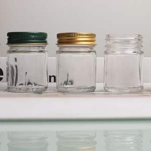 Mini Frascos de Vidrio de 15ml 30ml 50ml con Tapa Metálica de Rosca, Botellas de Vidrio Transparente Vacías para Aceites Esenciales, Polvos, Cremas y Ungüentos - Product Image 3