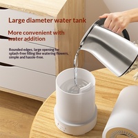 Nouveau diffuseur d'aromathérapie humidificateur veilleuse à technologie ultrasonique, capacité 0,5 L, design grain de bois coloré, mini silencieux
