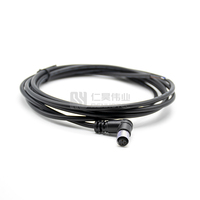 Cable M8 Macho-Hembra de 2, 3, 4, 5, 6 y 8 Pines para Sensor