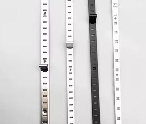 Clip en métal trou horizontal <span class=keywords><strong>colonne</strong></span> vitrine étagère support accessoires trou horizontal <span class=keywords><strong>colonne</strong></span> - Product Image 5