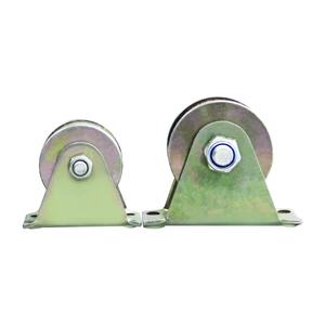 <span class=keywords><strong>Roulette</strong></span> rigide robuste largeur 28mm 50 # U rainure porte <span class=keywords><strong>roulette</strong></span> pour machines industrielles Rail porte coulissante - Product Image 4