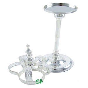 Bougeoir mural de luxe suspendu en cristal, candélabre pour mariage moderne et décoration de la maison avec LOGO personnalisé - Product Image 5