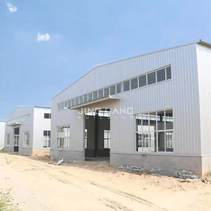 Edificio Metálico 2024, Estructura de Acero Industrial con Marco a Dos Aguas, Almacén <span class=keywords><strong>Prefabricado</strong></span> Popular - Product Image 2