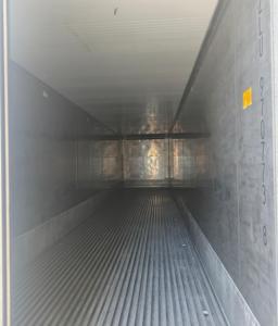 Contenedor refrigerado usado 40RF, estructura de acero sólido, unidad refrigeradora en buen estado, disponible para exportación de carga fría. - Product Image 4