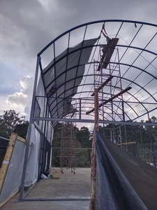 Set Completo Campo da <span class=keywords><strong>Padel</strong></span> con Copertura Soluzione Chiavi in Mano per Campo da Tennis Padbol Mobile con Piastra Sospesa - Product Image 4