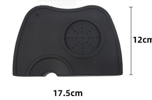 Alfombrilla de Silicona Portátil Ecológica para Café con Logotipo Personalizado, Resistente al Agua, de Grado Alimenticio, con Bandeja y Escala para Prensado de Polvo - Product Image 2
