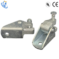 Raccord de fixation structurelle pour système de support de tuyaux de soutènement sismique en acier au carbone galvanisé UTT10Q homologué FM