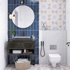 Carreaux de céramique modernes <span class=keywords><strong>Metro</strong></span> 100x300mm, brillants et émaillés, bleu foncé, pour crédence de cuisine, mur de salle de bain, hôtel, restaurant, bar - Product Image 3
