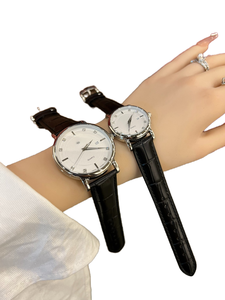 Reloj de Lujo de Alta Gama con Movimiento de Cuarzo de Precisión, Correa de Cuero de Cocodrilo, Resistente al Agua para Uso Diario, con Indicador de Fecha, para Omegaes - Product Image 5