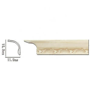 Cornice in Poliuretano Stile Francese Banruo, Modanatura per Finestre e Decorazioni per la Casa - Product Image 1