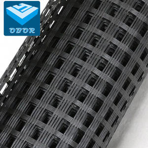 차도 아스팔트 도로 보강용 이축 니트 유리 섬유 지오그리드 50kN-50kN 100kN-100kN 포장도로용 메쉬 - Product Image 2