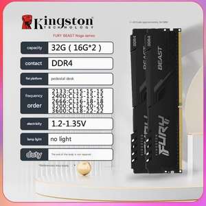 Para Kingston DDR4 8G 16G 32G 2666 3200 Computadora de escritorio Memory Stick Hackers - Product Image 3