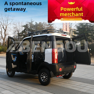 Nuevo Vehículo Eléctrico de 4 Ruedas y 4 Plazas, Mini Auto Todoterreno de Baja Velocidad con Portaequipajes para el Desplazamiento Diario Familiar - Product Image 3