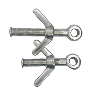M10 M12 Brass Bronze thép không gỉ Eye Bolt <span class=keywords><strong>Wing</strong></span> <span class=keywords><strong>Nuts</strong></span> bướm các loại hạt - Product Image 3