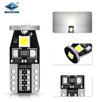 Super lumineux T10 LED voiture ampoule lampe pas d'erreur Canbus W5W 194 168 192 lumière 3030 03SMD DC12-24V Auto accessoires rouge bleu nouveau