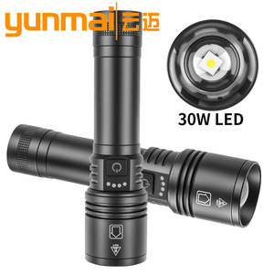 ไฟฉาย LED สีขาวระยะไกลแบบชาร์จไฟได้ชนิด C ไฟฉายความเข้มสูงพิเศษสำหรับการใช้งานกลางแจ้ง - Product Image 5