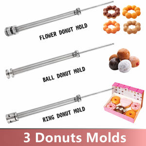 Donas-máquina para hacer rosquillas con forma de flor, máquina para hacer rosquillas, queso, sin ventosa - Product Image 4