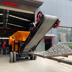 מגרסת לסתות ניידת 500x750 מונעת בדיזל, ציוד ריסוק אבנים וסלעים, אספקה ישירה מהמפעל - Product Image 6