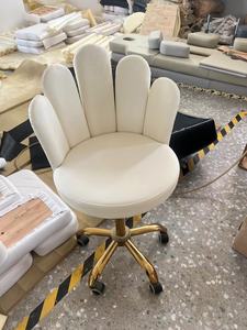 Silla de Estilista Moderna para Salón de Belleza, Silla de Técnico para Barbería con Ruedas - Product Image 6