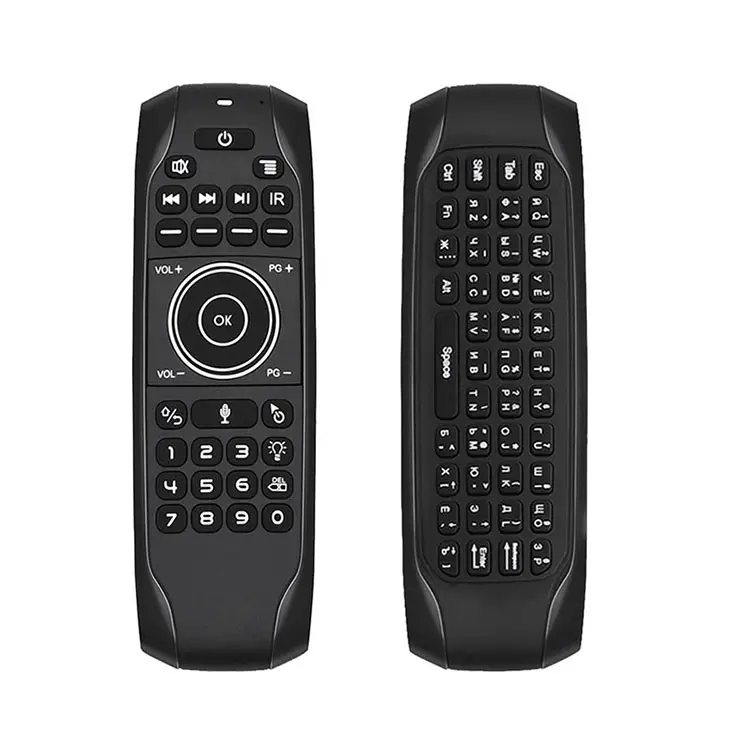 G7R Pro 2.4g air mouse 2.4g wireless mouse driver windows 10 tv stick tvbox Backlight Russian mini Keyboard voice remote control