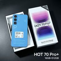 Prix d'usine, téléphone original hot 70 pro, livraison gratuite, produits 5G, smartphone