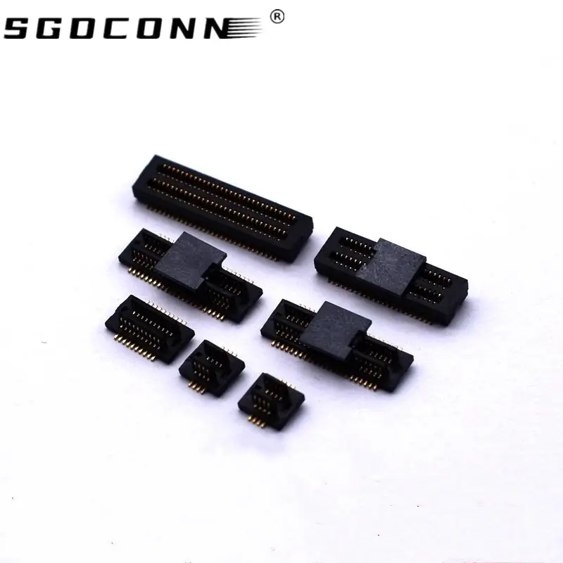 0.5mmピッチ端子コネクタ電気基板対基板コネクタ80ピン高さ1.0-1.3-2.0-4.0mmRFコネクタ