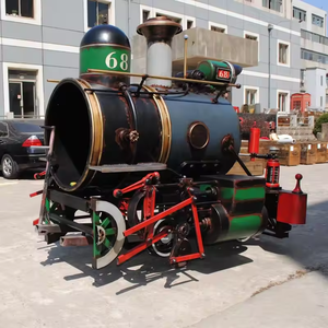 Locomotive à vapeur nostalgique Vintage personnalisé grand modèle en fer fabricants fonction <span class=keywords><strong>Train</strong></span> magasin bar décoration - Product Image 3