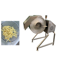 Trancheuse à fruits, légumes et pommes de terre de haute qualité à usage industriel, contrôlée par PLC, avec moteur – Vente en gros