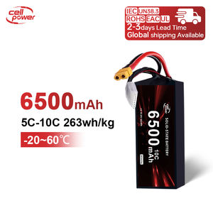 Paquete de Baterías de Estado Sólido Ligero para Drones, 7500 6500 mAh, Personalizado para Drones y Aeronaves, Recargable de Alta Calidad - Product Image 2