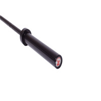 2 incn – barre d'haltérophilie en acier allié chromé à 4 aiguilles, support de barre d'haltères 680kg/1500lb, poids 20kg