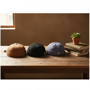 Hombres sin ala Trawler Durable Cordura Leon sombrero al aire libre impermeable sin visera Docker Skull Cap Unisex invierno streetwear sombrero - Product Image 5