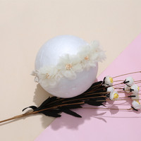 Mode personnalisé dentelle fleur bébé filles mignon bandeau de cheveux accessoires élastiques bandes de cheveux