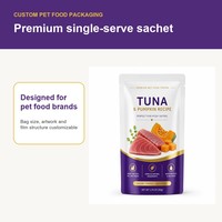 Sachet refermable en PE écologique et recyclable avec bec verseur, qualité alimentaire, pour emballage d'aliments pour chiens et chats, résistant à l'humidité, en Mylar
