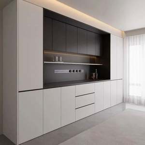 Modern Minimalist Wooden Cutlery Cabinet for Home Dining <b>Kitchen</b> Luxury Design Hotel Storage Function for Bedroom Living Room - Product Image 1