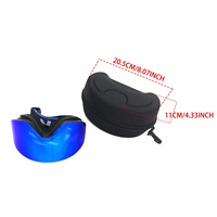 Lunettes de ski de snowboard Lunettes à lentille anti-buée Sangles magnétiques Lunettes de sport de plein air Lunettes de ski anti-buée OEM Magnétiques