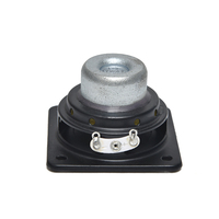 Haut-parleur large bande de haute qualité 48 mm carré avec bord en caoutchouc, aimant interne double, 16 mm, 4 ohms, 8 W pour enceinte