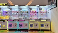 Machine de jeu d'arcade à monnayeur avec grue à pinces automatique pour cadeaux et prix