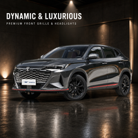 Changan X5 PLUS 2026 1.5T Turbo 7DCT SUV Kompak 5 Kursi Berbahan Bakar Bensin Sunroof Panoramic Kamera 360 Layar 12.3 Inci Setir Kiri Ekspor