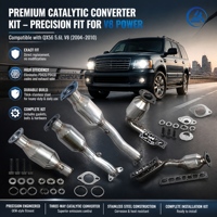 Convertisseur catalytique compatible avec Infiniti QX56 Base 5.6L de 2004 à 2010