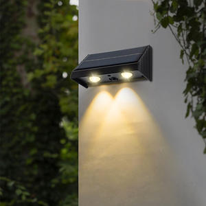 Lampes solaires de jardin à LED super lumineuses, lampes solaires étanches, éclairage de balcon, d'escalier, de rue, éclairage extérieur à LED solaire - Product Image 1