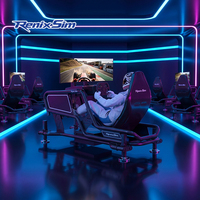 Renixsim F1 Sim Racing Rig, Otros Equipos de Entretenimiento para Centros de Juegos, Simulador de Conducción de Autos para Entrenamiento en Arcade