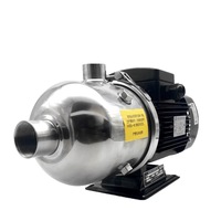 Pompa Air sentrifugal Horizontal multi-tahap, pompa Primer CHL/CNP untuk irigasi, tekanan tinggi 304SS