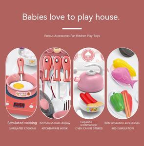 Câu đố mô phỏng bếp cảm ứng thiết bị nhà bếp đồ dùng vai trò mềm nhựa chơi Wonder điện nhà bếp chơi đặt đồ chơi - Product Image 3